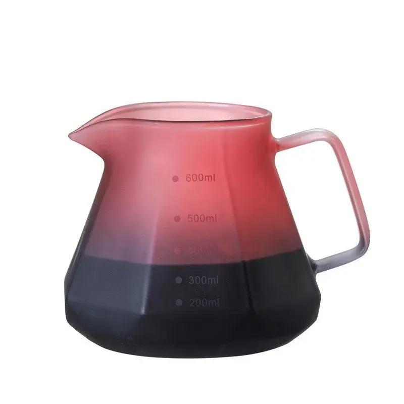 [PKSPO006-A] LCS38 Black Rose 600ml Pour Over Coffee Server One Two Cups