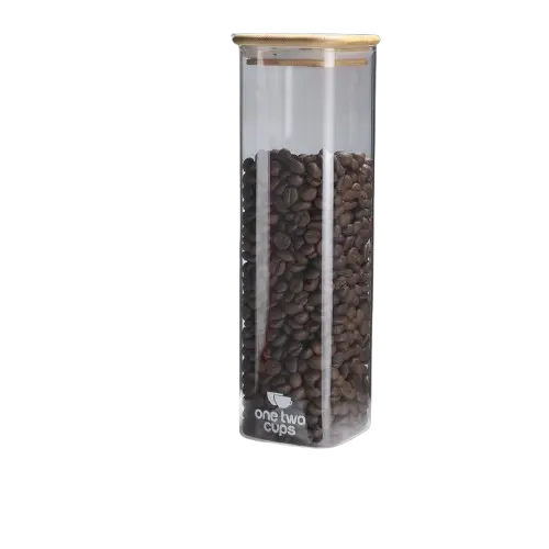 [PCTO021] HC1019 600ml Toples Kaca Kedap Udara One Two Cups