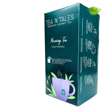 Tea N Tales Black Tea - Morning Tea | 25 Non Envelope Tea Bags @2g