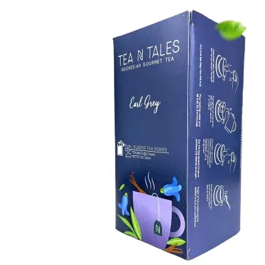 [BPT026] Tea N Tales Diamond Earl Grey Flavour Series Box | 25 Non Envelope Tea Bags @2g