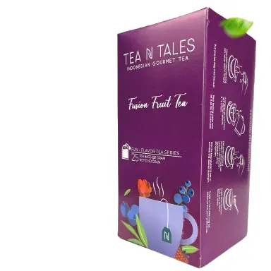 [BPT030] Tea N Tales Fusion Fruit Tea Flavour Series Box | 25 Non Envelope Tea Bags @2g