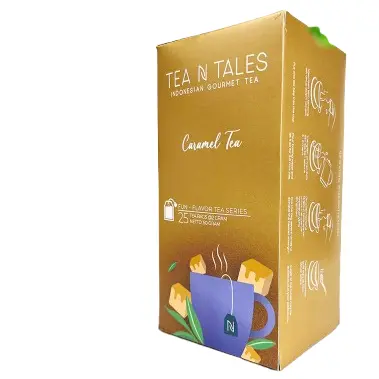 [BPT023] Tea N Tales Caramel Tea Flavour Series Box | 25 Non Envelope Tea Bags @2g