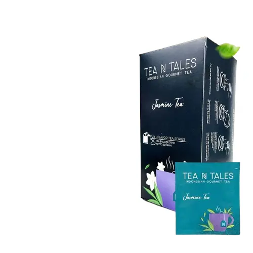 [BPT036] Tea N Tales Jasmine Tea Flavour Series Box | 25 Envelope Tea Bags @2g