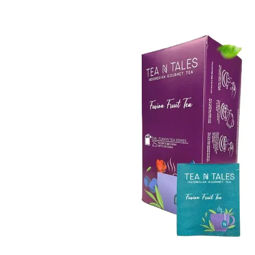 [BPT029] Tea N Tales Fusion Fruit Tea Flavour Series Box | 25 Envelope Tea Bags @2g