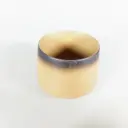 FB014 FLAMBE Khaki Gelas Cafe Keramik Japanese Style