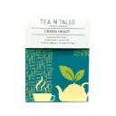 Tea N Tales - Green Heart Box | 5 Triangle Tea Bags @3g