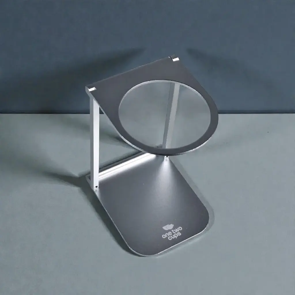 [PKDV026-B] XSZJ001 Silver Foldable Coffee Drip Holder Stand V60 One Two Cups