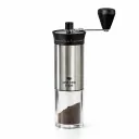 5011Pro B Silver Black Alat Penggiling Kopi Manual Coffee Grinder Keramik