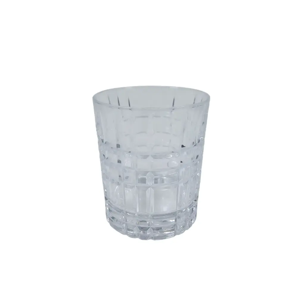 [PCGC068] 5421D Transparent 300ml Gelas Whisky Cocktail Crystal Diamond Rock Glass