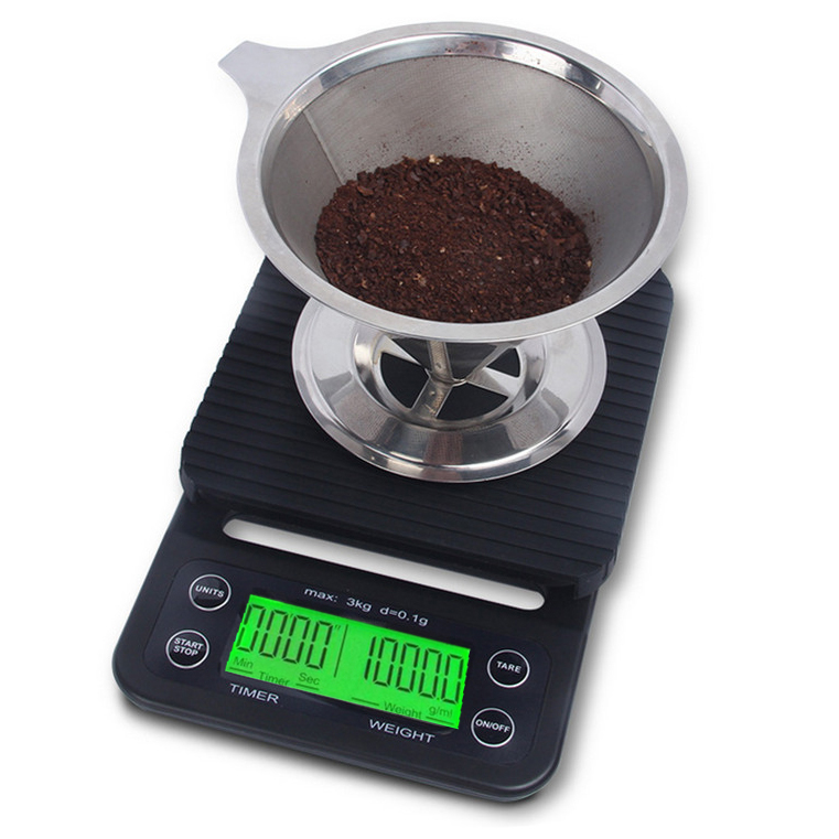 [PBTB009] MSK07 Timbangan Kopi Digital Timer Coffee Scale 3kg 0.1g Taffware