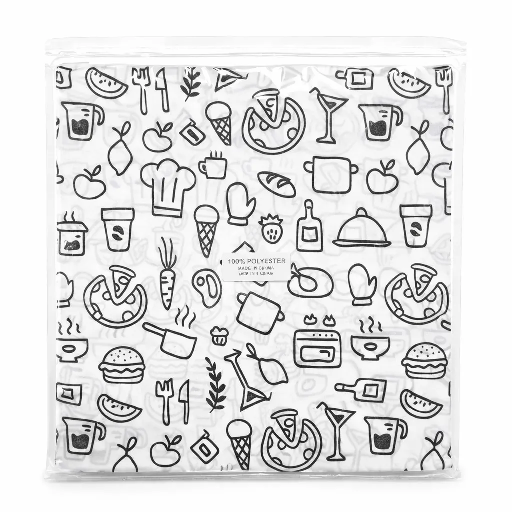 Kertas Nasi Motif Snack 20x20