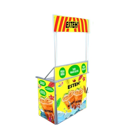 [BOOTH88676] Booth Portable 90x50 Bergambar
