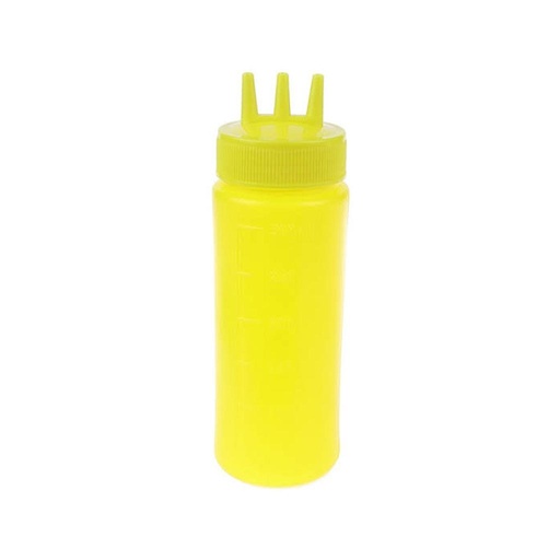 [APPS01003] Botol Saos 12oz Lubang 3 Kuning