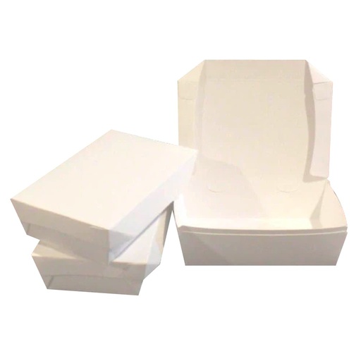 [APK02007] Box Paper Lunch L Putih