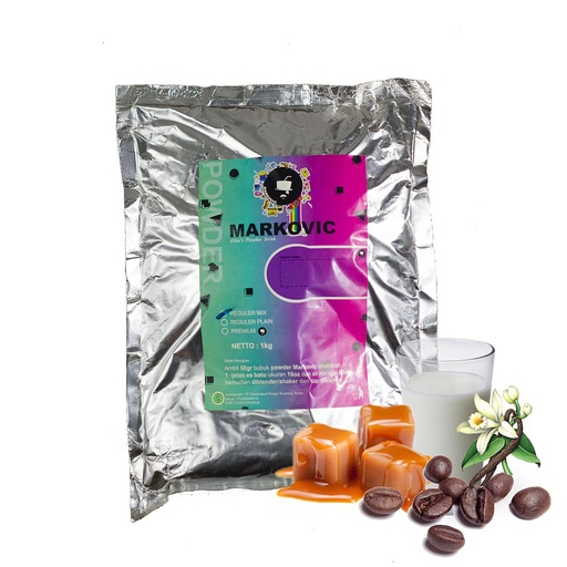[ABPM02020] Bubuk Minuman Markovic Caramel Machiiato Plain