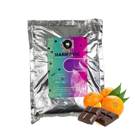[ABPMV02012] Bubuk Minuman Markovic Choco Orange Mix