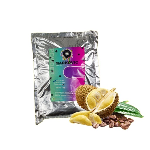 [ABPMV03005] Bubuk Minuman Markovic Durian Coffee mix