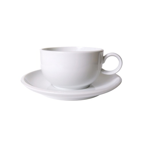 [APPS01031] Cangkir Latte & Saucer / Cangkir Cappucino - Putih