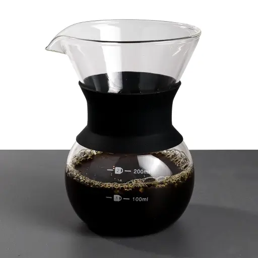 [7RHX8QXX] SE111 200ml Server Coffee Maker Pot Borosilicate Glass