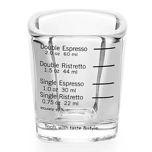 [7RHAN8BK] MD20 Gelas Sloki Ukur Two Shot Kotak