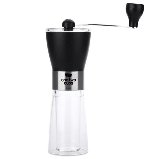 [7RHA0OBK] TS01 One Two Cups Alat Penggiling Kopi Hand Coffee Grinder Manual  