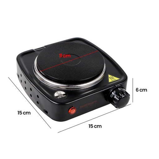 [OMHZWABK] DLD101B Black Kompor Listrik Mini Hot Plate Cooking
