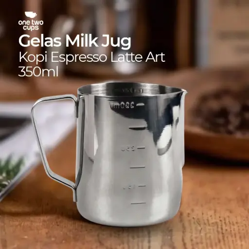 [7RHXFHSV] ZM078 Milk Jug 350ml Silver