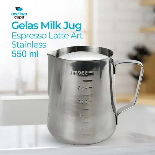 [7RHXFGSV] ZM078 Milk Jug 550ml Silver
