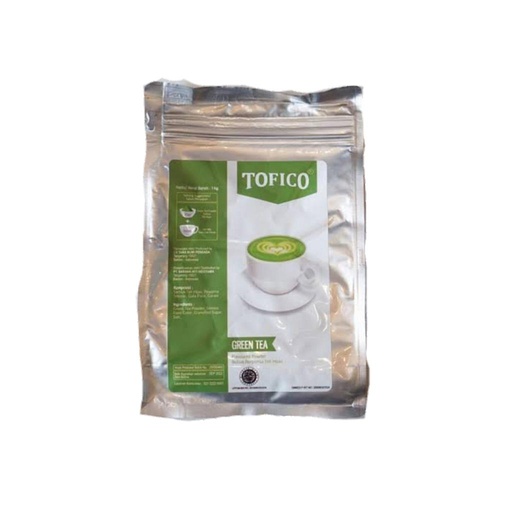 [ABPB01100] Powder Tofico Greentea 1 kg