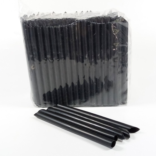 [ARF010333] Sedotan Bubble Hitam 18cm