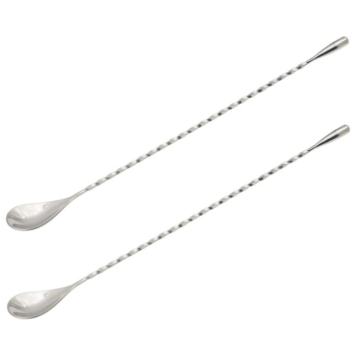 [7RHX3HSV] BD16 Sendok Cocktail Bar Spoon Pengaduk 30cm