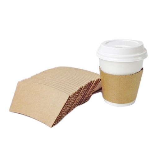 [APG01032] Sleeve Cup Penahan Panas Coklat 8oz