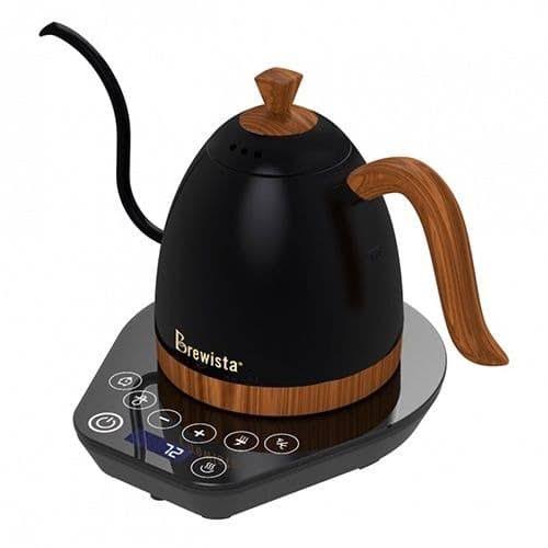 [APPKT02001] Brewista Pro 3rd Matte Black Teko Leher Angsa Listrik 600ml