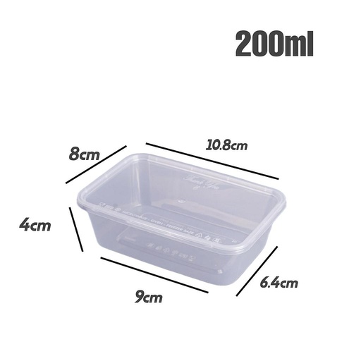 [APK02062] Thinwall Kotak 200ml