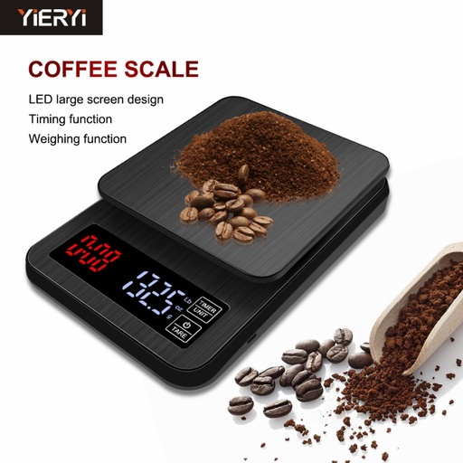 [7RHA3ZBK] TSC10 Timbangan Kopi Digital Coffee Scale Taffware Digipounds 5kg 0.1g