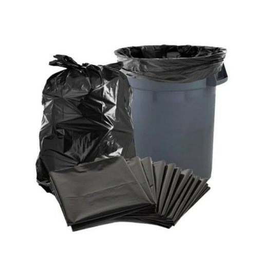 [APK01043] Trash Bag Hitam Plastik Sampah 60x100cm isi 12