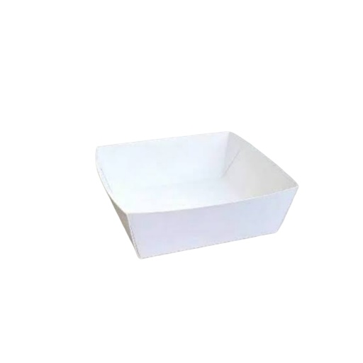 [APK02087] Tray Paper Lunch S Putih