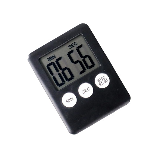 [OMHX1JBK] 704AAB Taffhome Black Mini Timer Countdown Digital Alarm Clock
