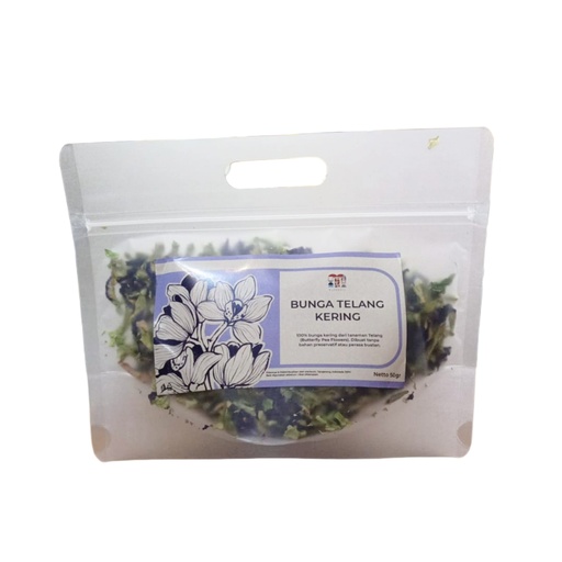 [ABT01031] Markovic Bunga Telang Kering 50g