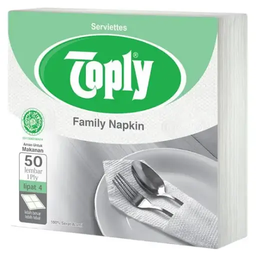 [APK02077] Tissue Toply Napkin isi 50