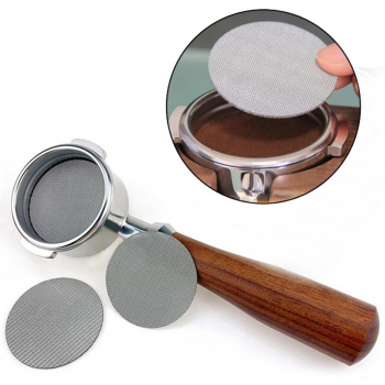  51mm 1.7mm Puck Screen Filter Portafilter Espresso Machine 150 Micron