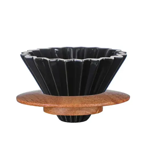 [APPKM01004] Coffee Dripper V60 Keramik Origami Wave