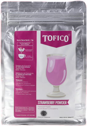 [ABPB01133] Powder Tofico Strawberry 1 kg 