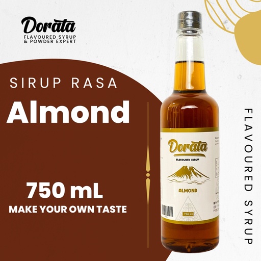 [ABSD04001] Sirup Dorata Almond 