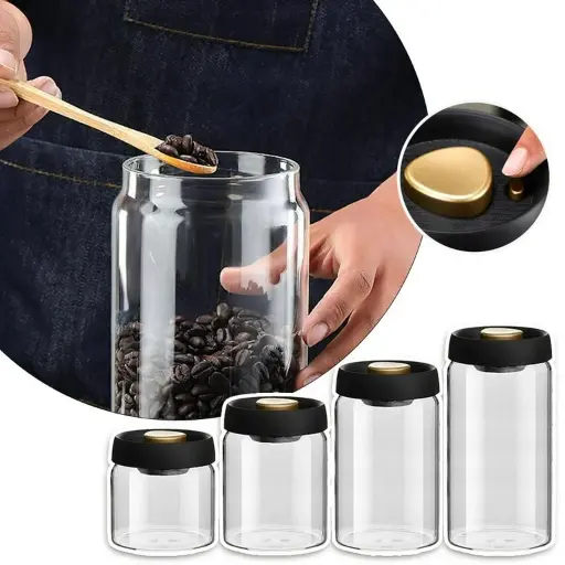 One Two Cups SE41 1.2 L Toples Biji Kopi black