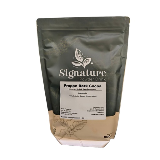 [ABPB01033] Powder DBD Signature Dark Cocoa 1 kg