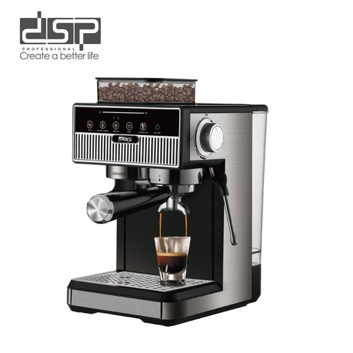 [APPKM01185] Mesin Kopi Espresso Built Grinder DSP KA3125 - Black