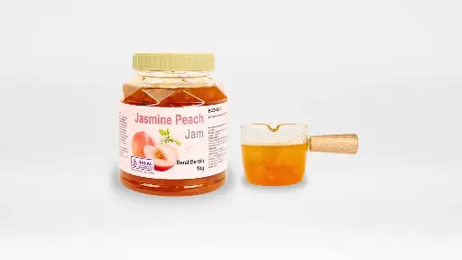 [130300023] Boduo Peach Puree Flavored Jam 1.3kg