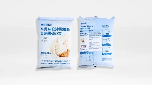 [130200848] Boduo Milk Soft Serve Flavored Powder 1kg