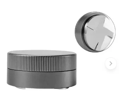 [APPKK0100401] Distribution Tamper Triangle Press 58mm SILVER MACARON 